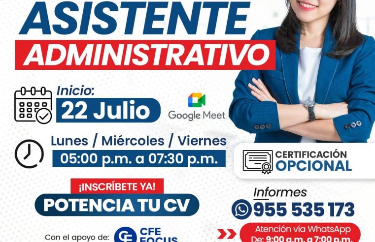 «CURSO VIRTUAL GRATUITO DE ASISTENTE TÉCNICO»