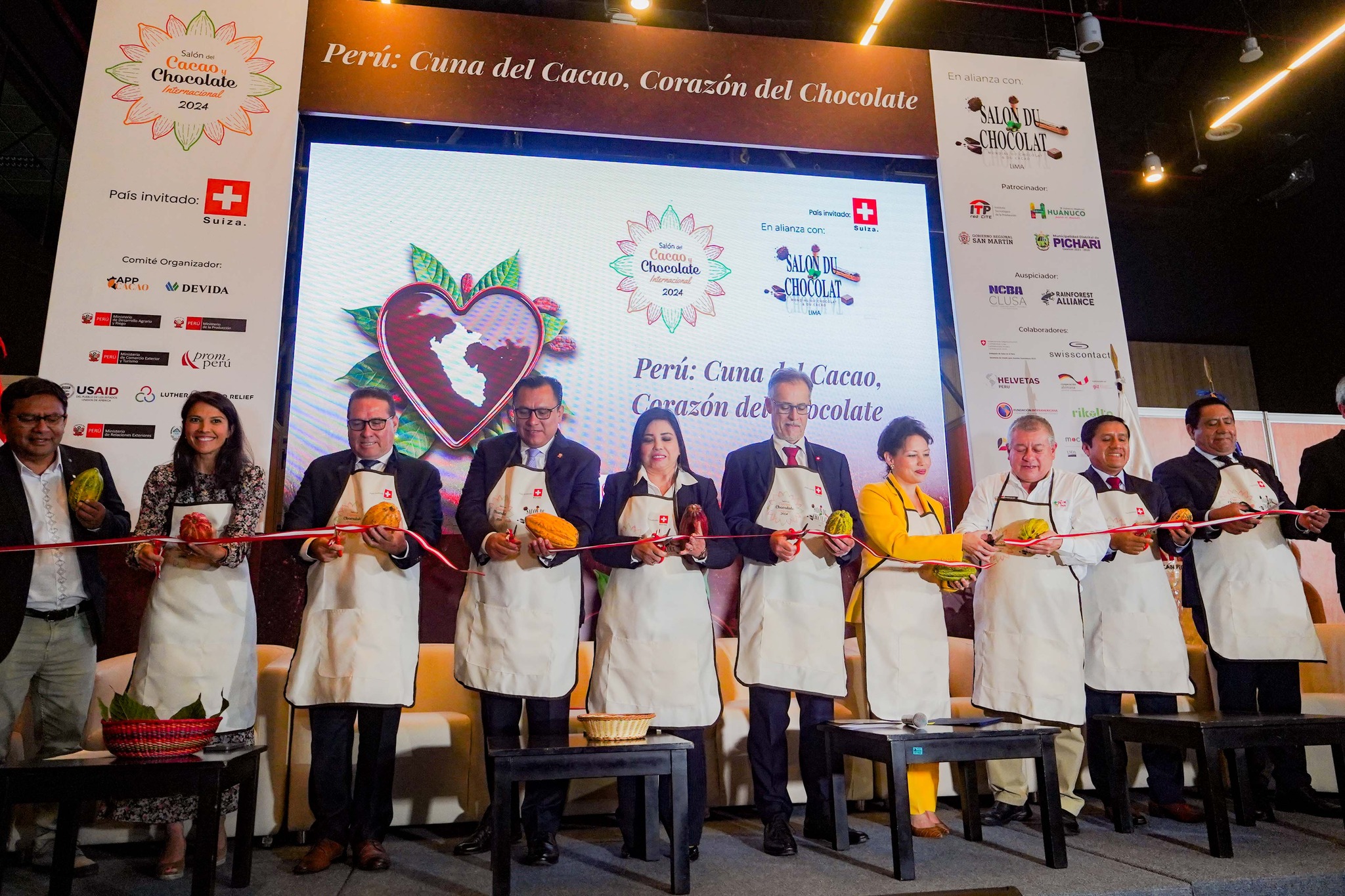 «INAUGURACIÓN DEL SALÓN DEL CACAO Y CHOCOLATE INTERNACIONAL 2024»