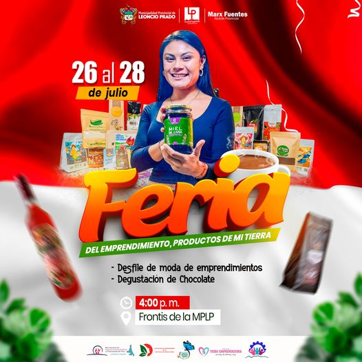 «PRONTO FERIA DEL EMPRENDIMIENTO, PRODUCTOS DE MI TIERRA”