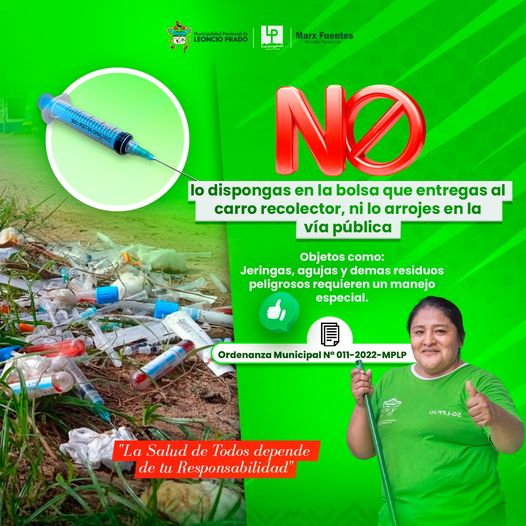 ¡LA SALUD DE TODOS DEPENDE DE TU RESPONSABILIDAD!