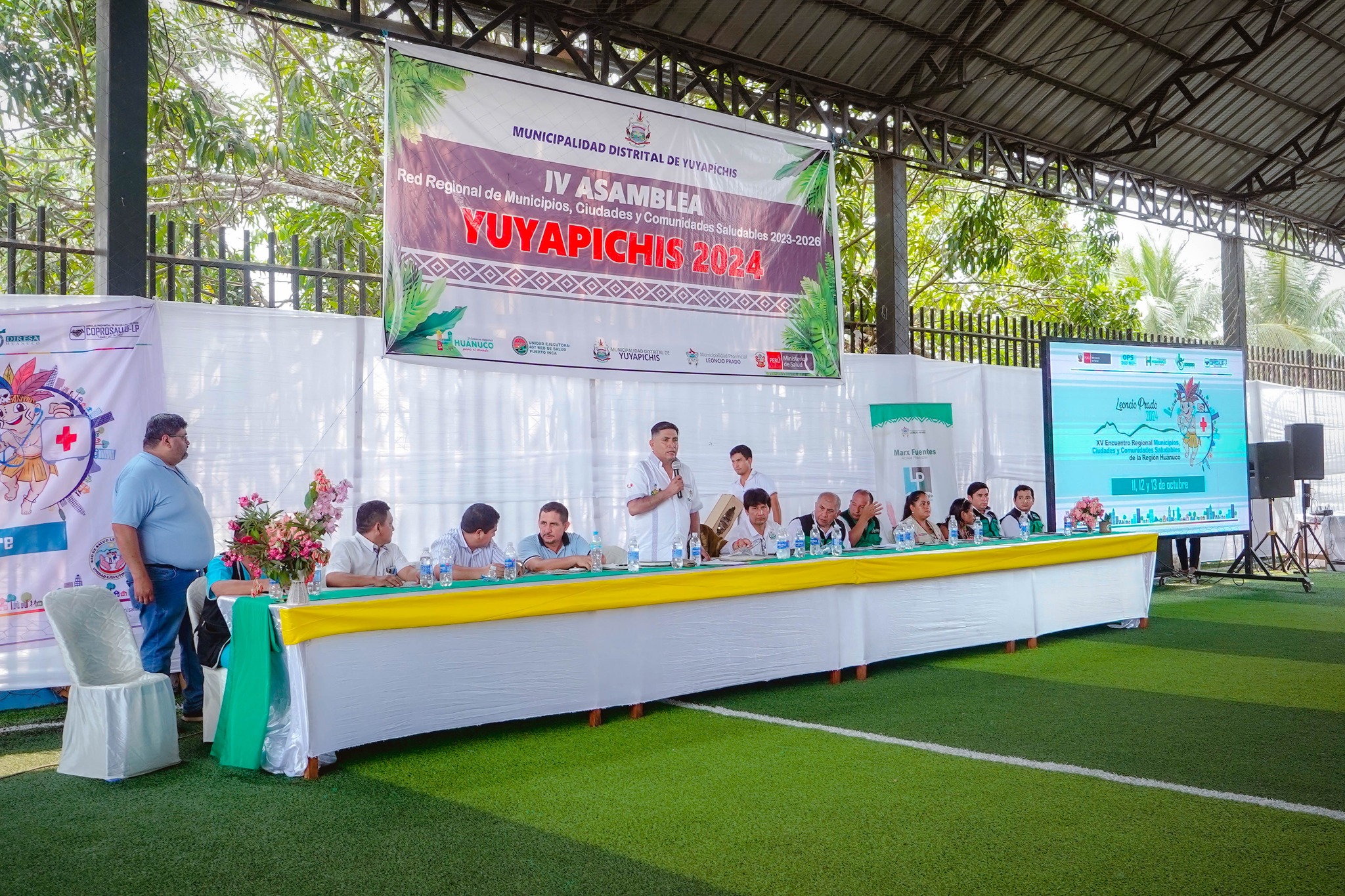 ¡MARX FUENTES REALIZÓ EL LANZAMIENTO DEL XV ENCUENTRO DE MUNICIPIOS, CIUDADES Y COMUNIDADES SALUDABLES 2024!
