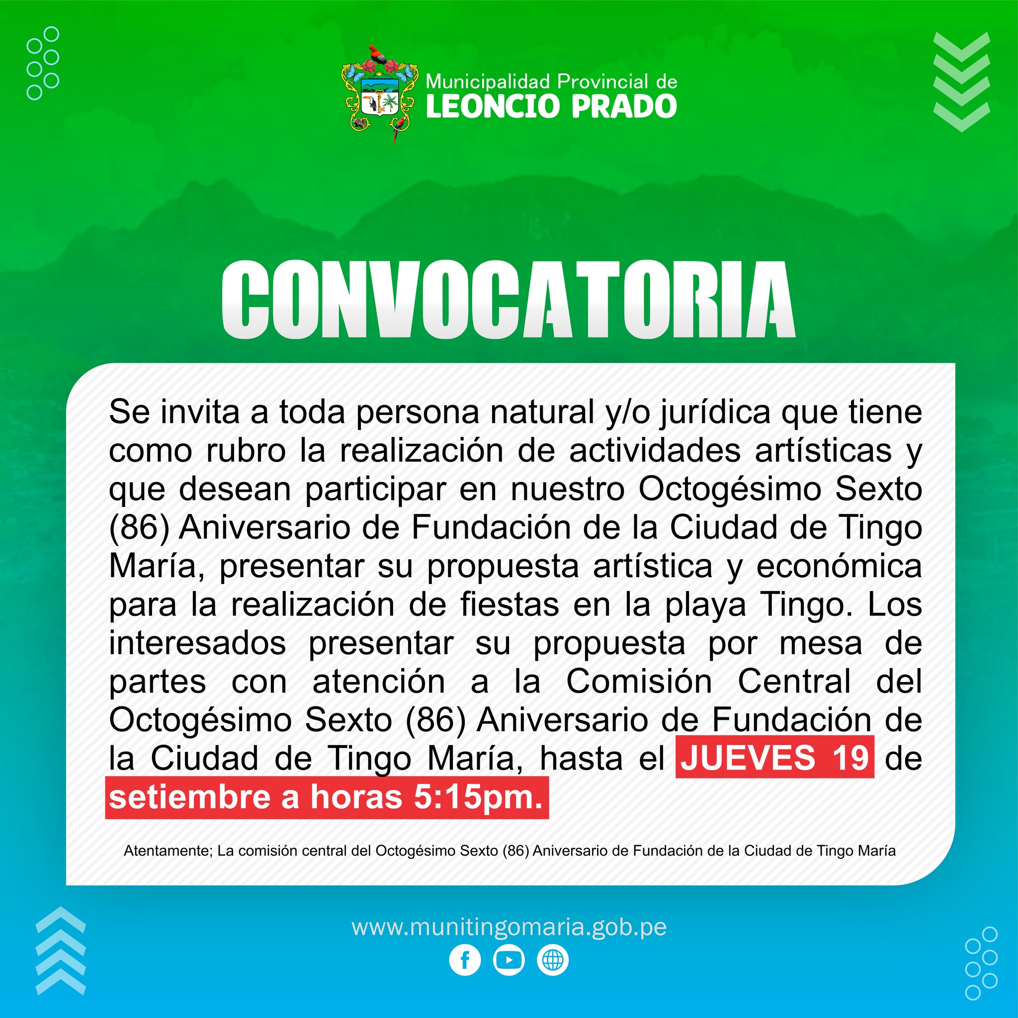 «CONVOCATORIA»