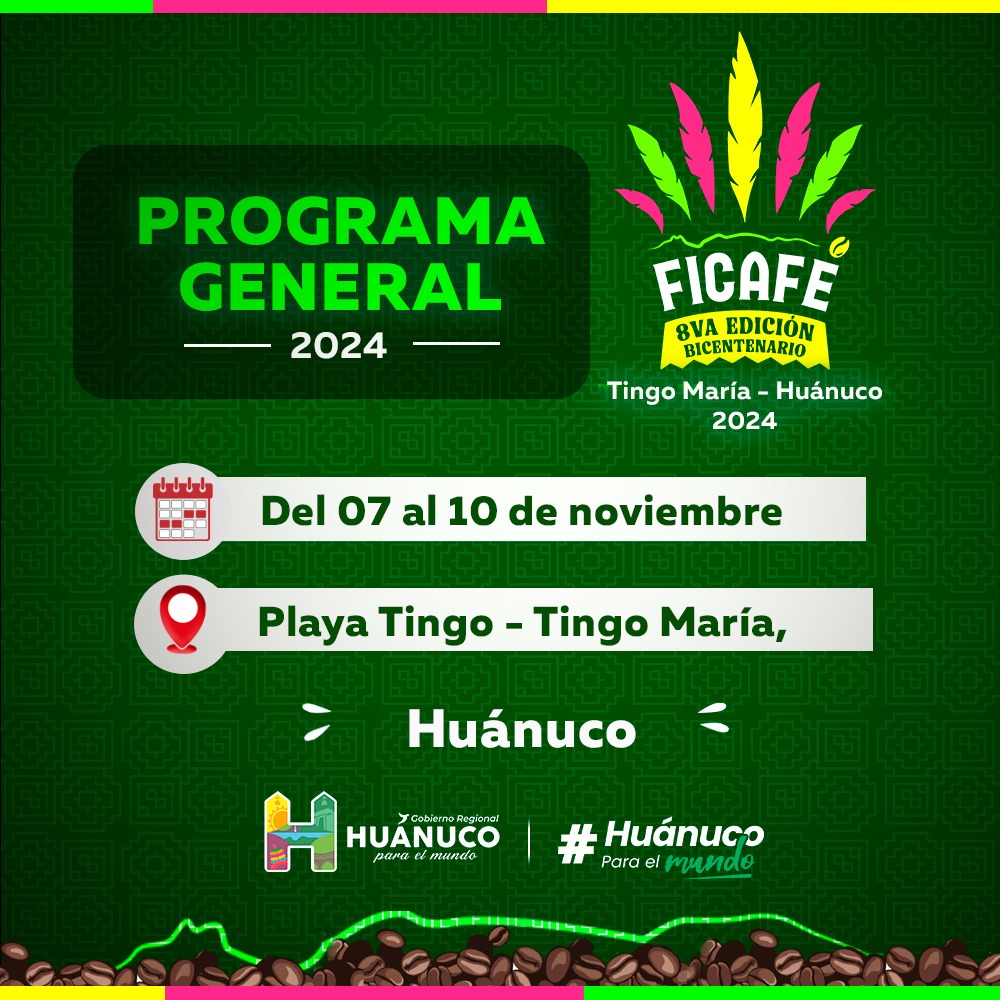 «Conoce la programación oficial de la Feria Internacional de Cafés Especiales»