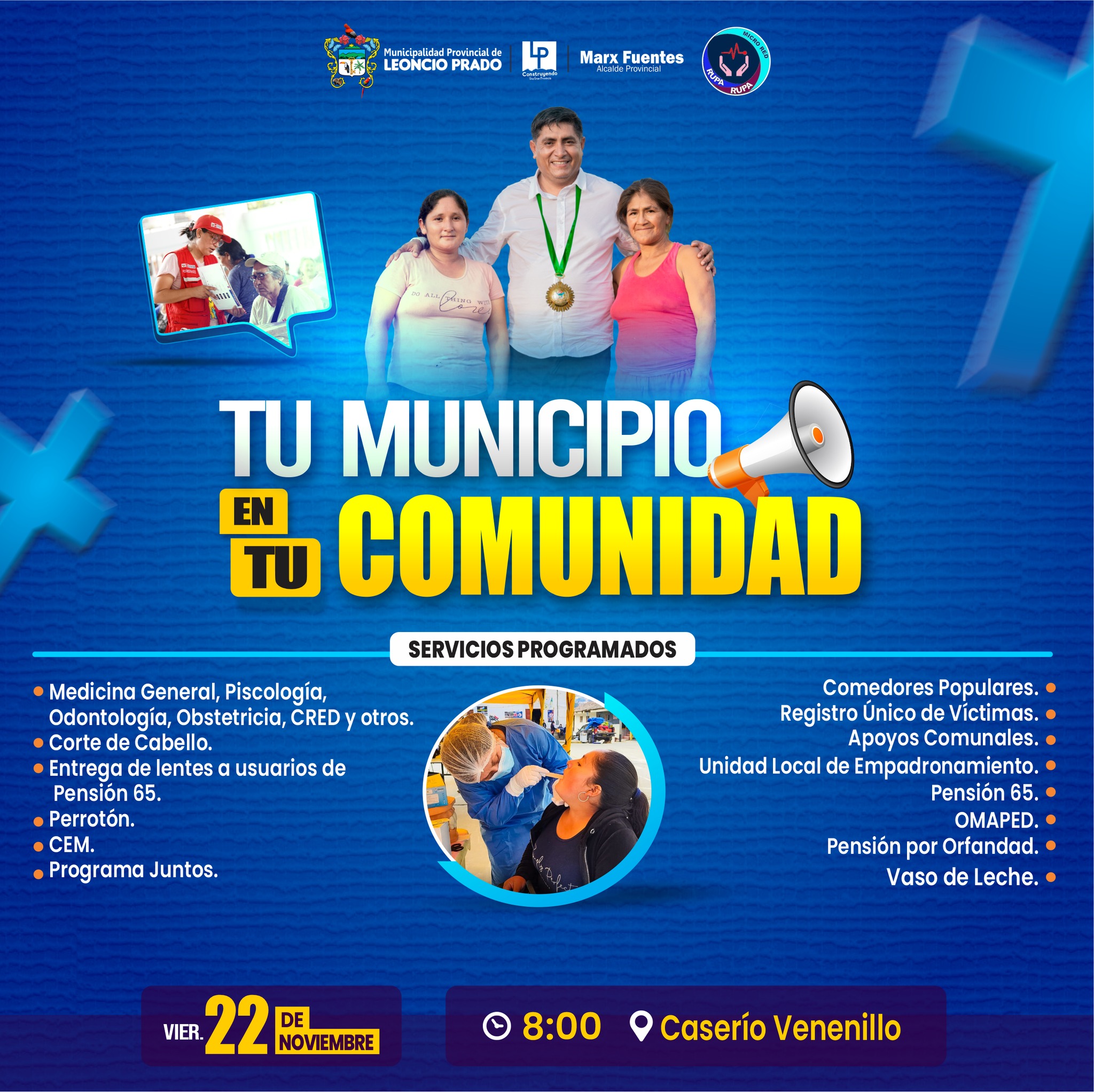 ¡Atención Caserio Venenillo!