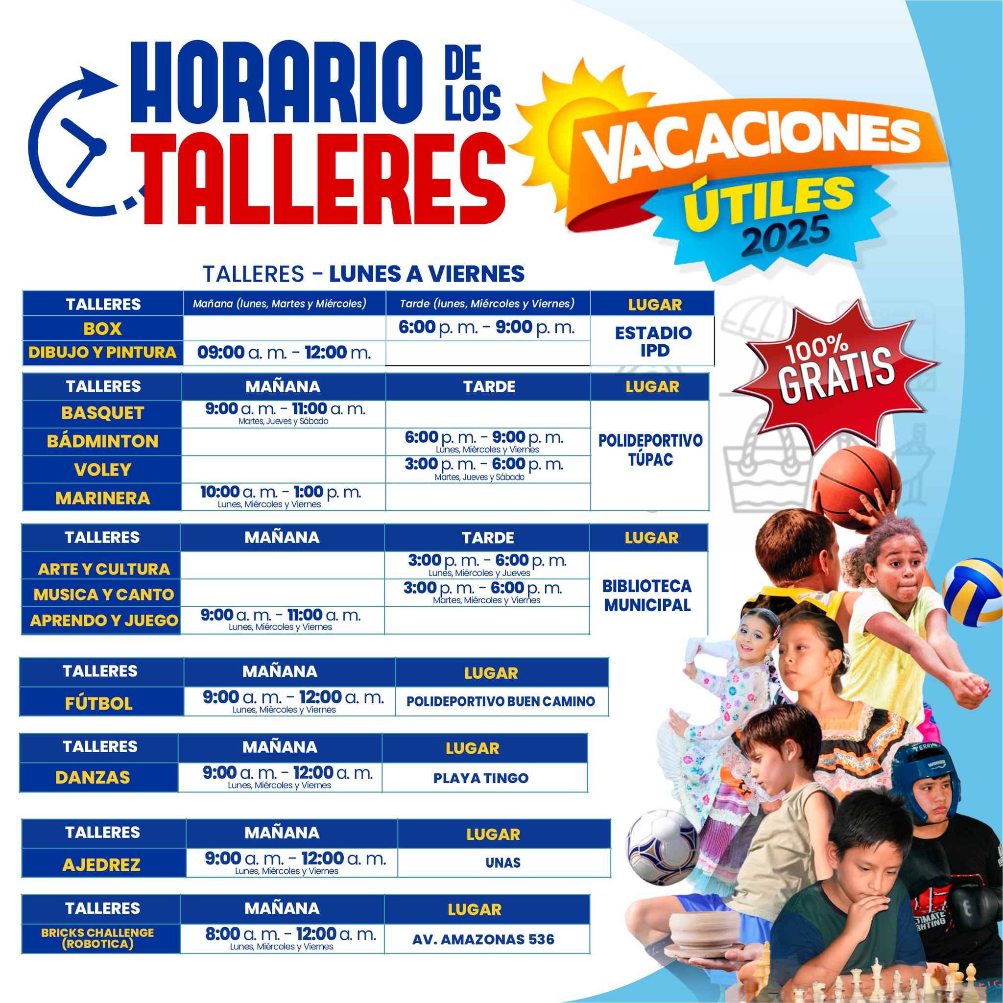 Estas vacaciones tus hijos aprenden divirtiéndose de forma GRATUITA