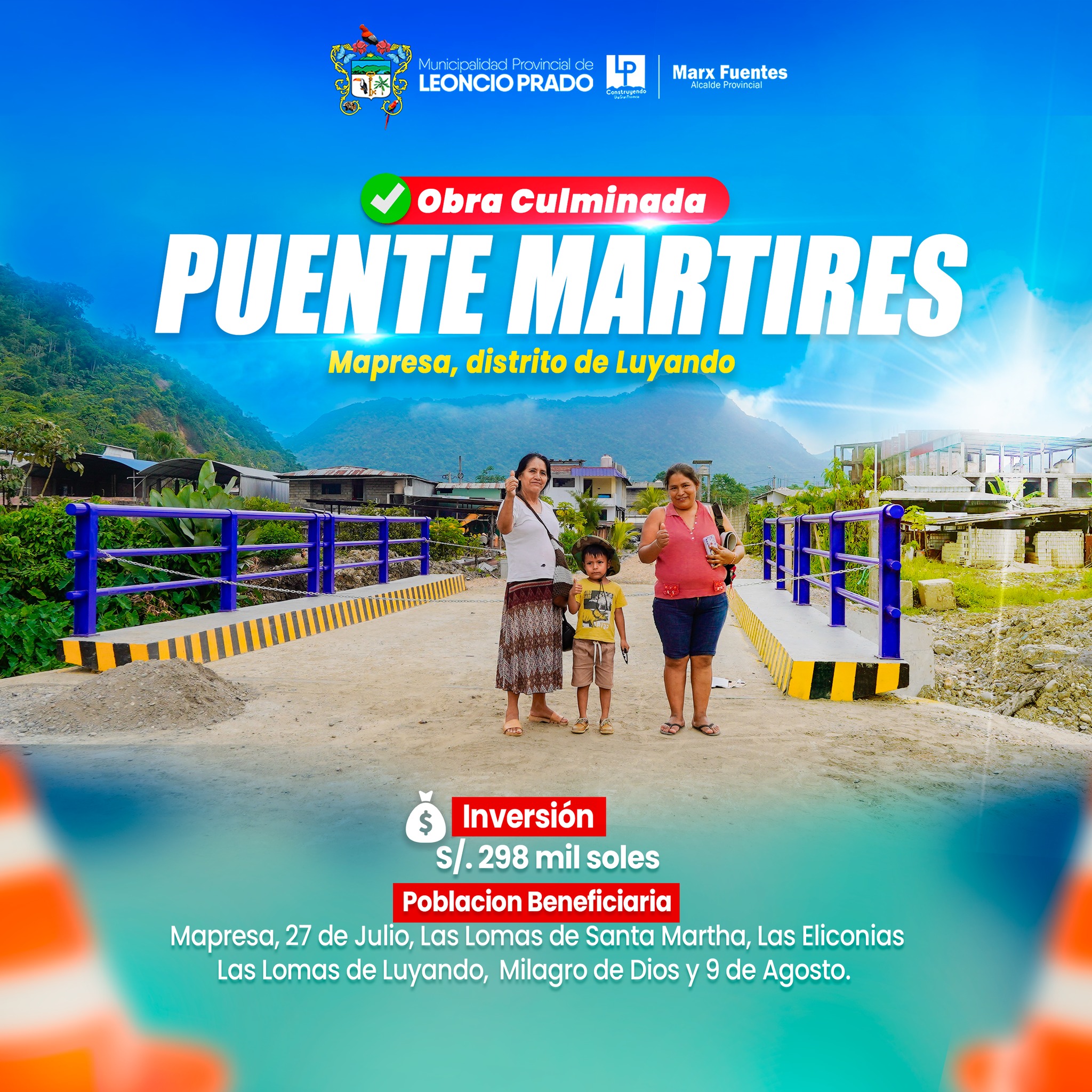 Puente en la Calle Mártires de Mapresa