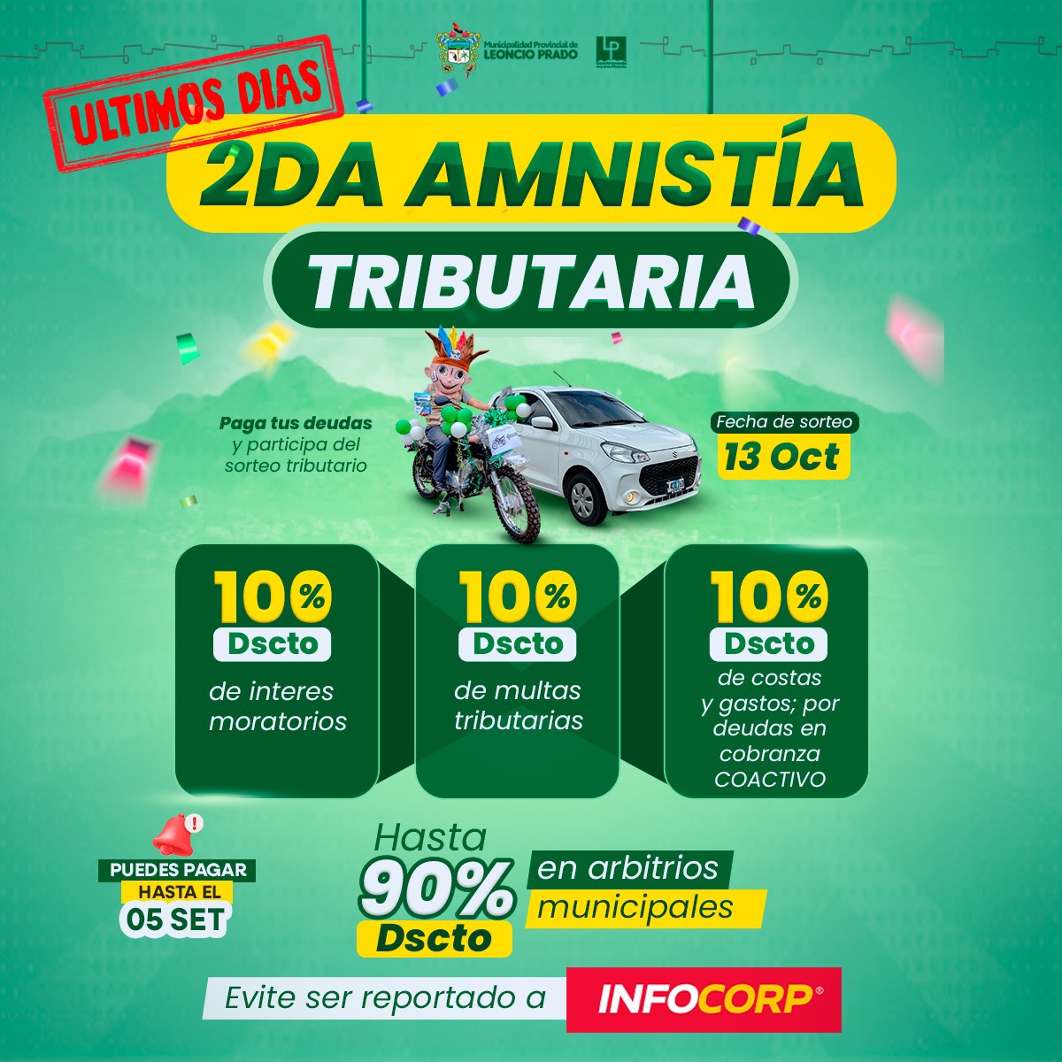 ¡Últimos días!