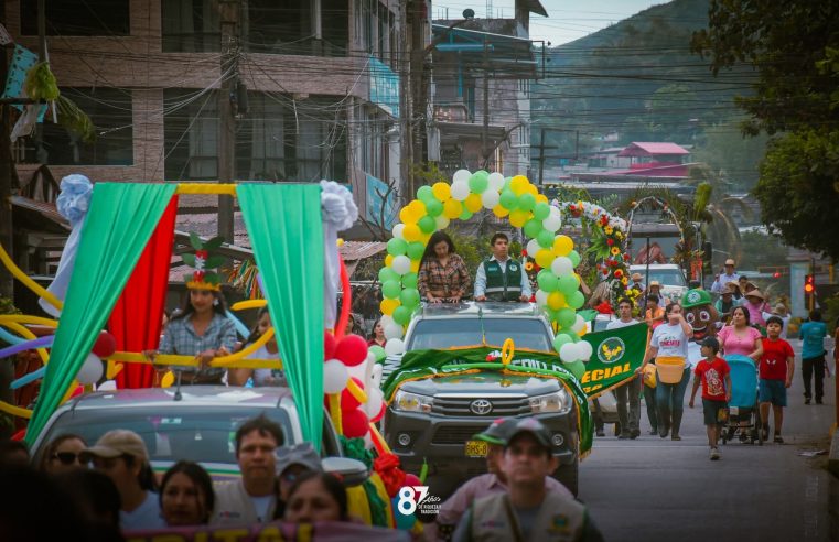🎊☕️Concafés 2025 se apodera de las calles de Tingo María.