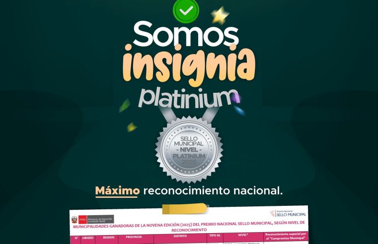 RECONOCIMIENTO NACIONAL QUE REFUERZA NUESTRO COMPROMISO CON LA CIUDADANÍA